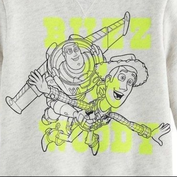 NWT Disney Woody Buzz Lightyear Toy Story Sweater - Picture 2 of 2